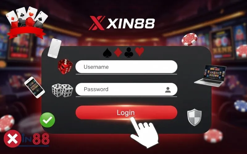 Hướng dẫn đăng nhập Xin88